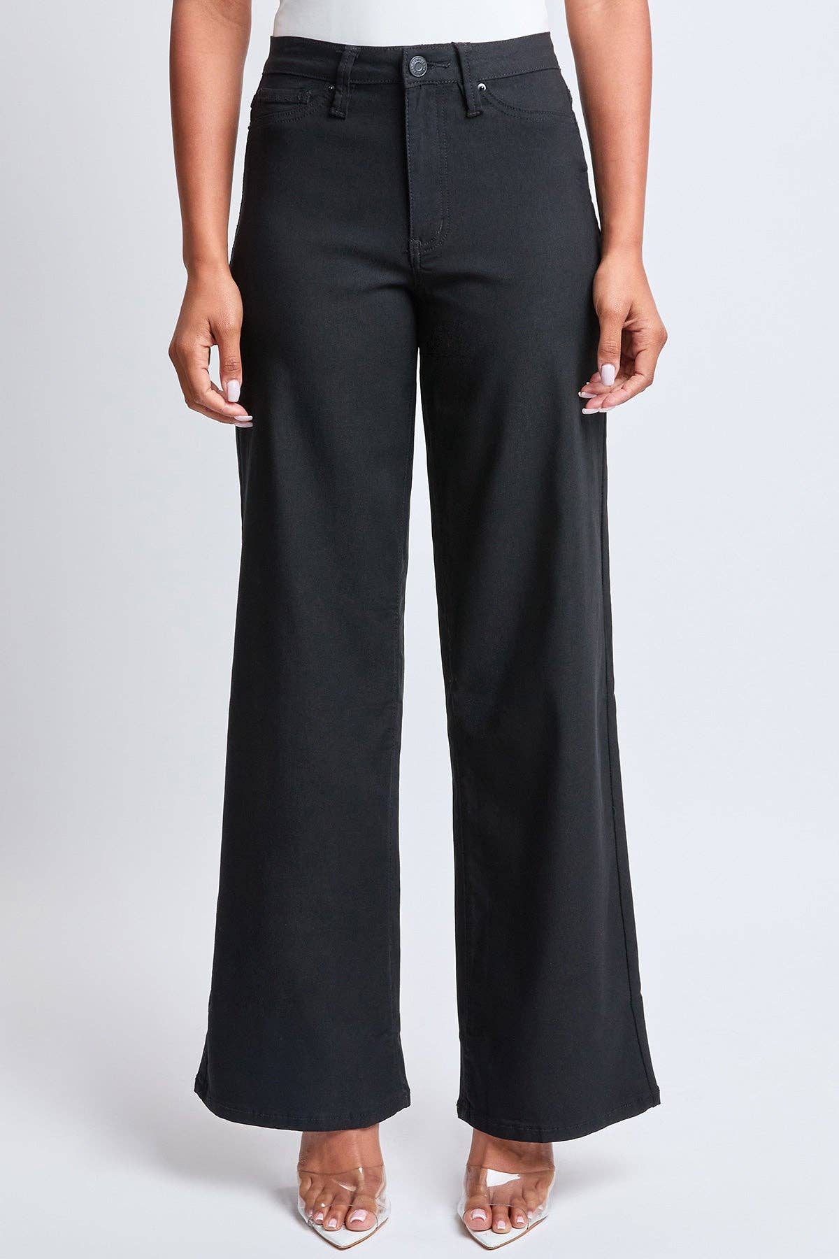 Hyperstretch High Rise Wide Leg