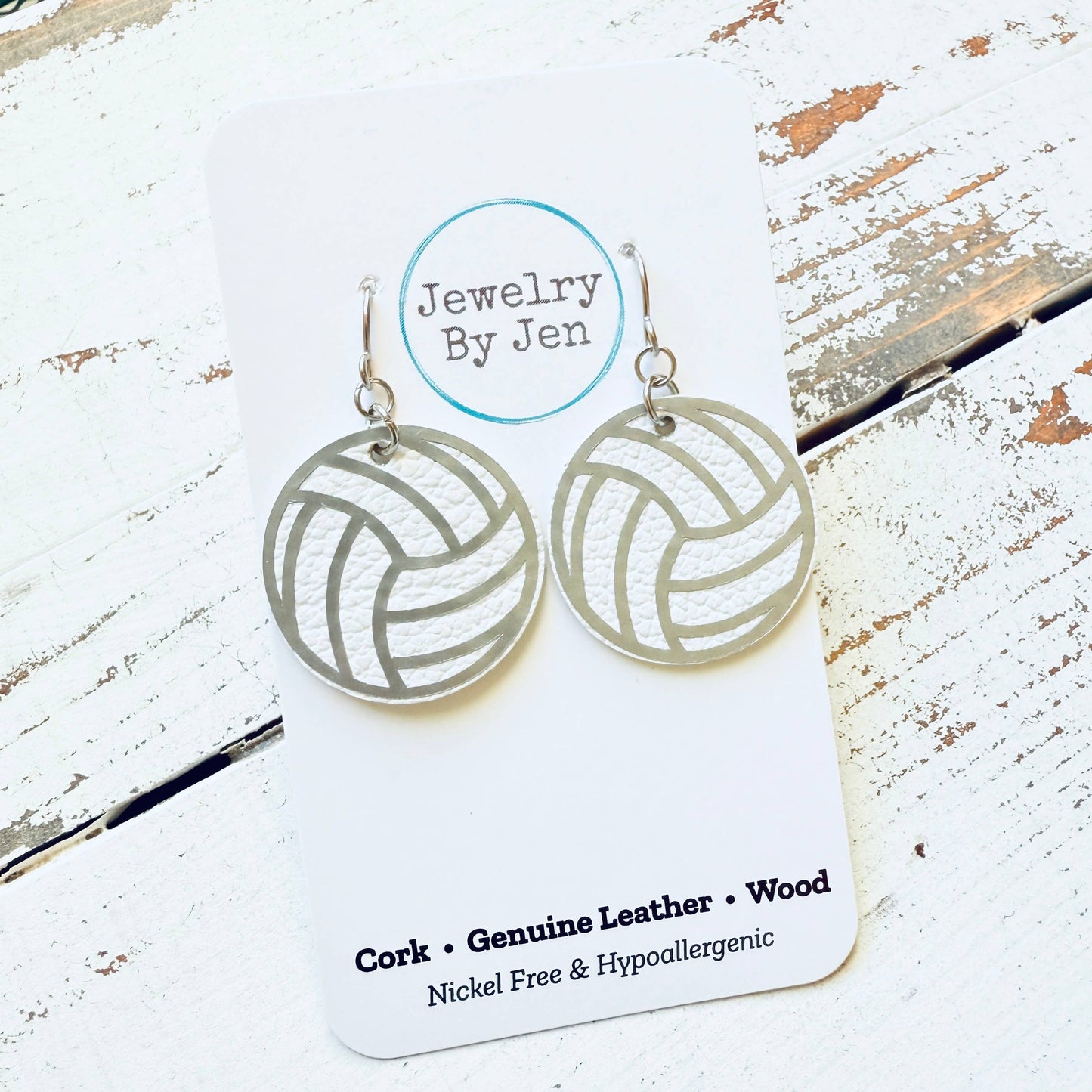 Volleyball Earrings