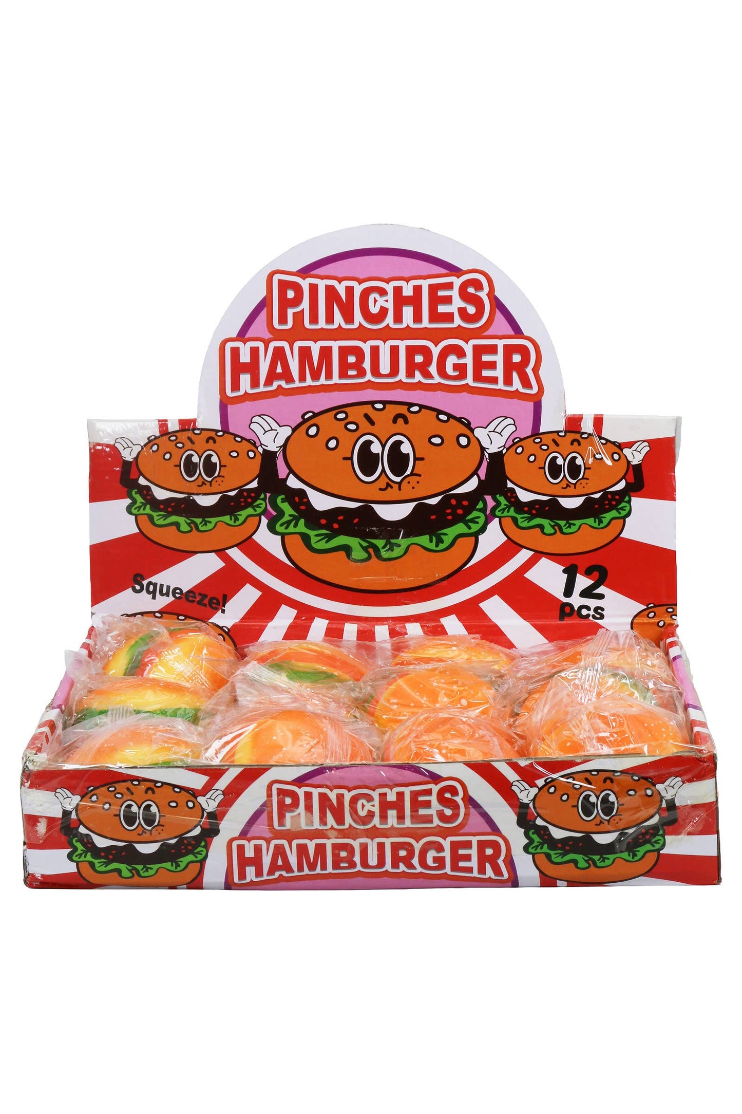 Realistic Hamburger Fluffy Slime Filled Squishy EST Arrival Mid Aug