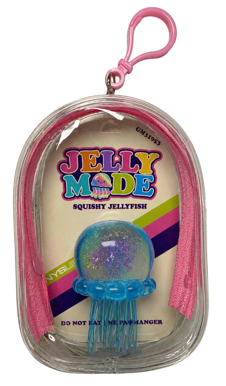 Jellyfish Squishy with case