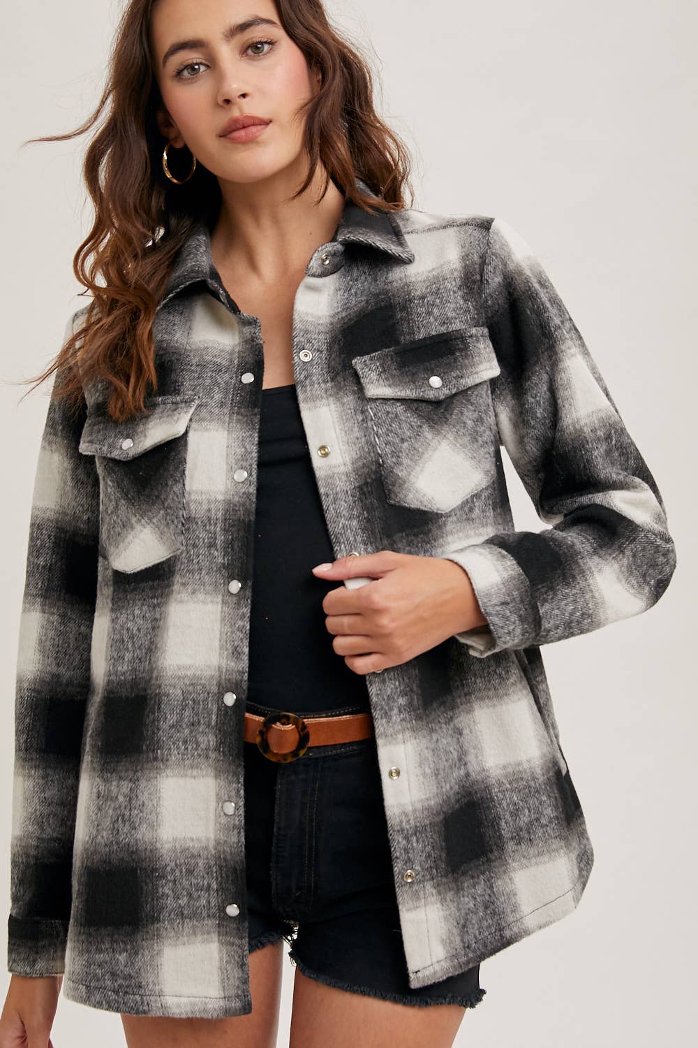 FLANNEL SHACKET W/ POCKETS