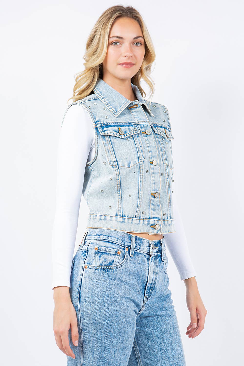 Iconic Denim Vest