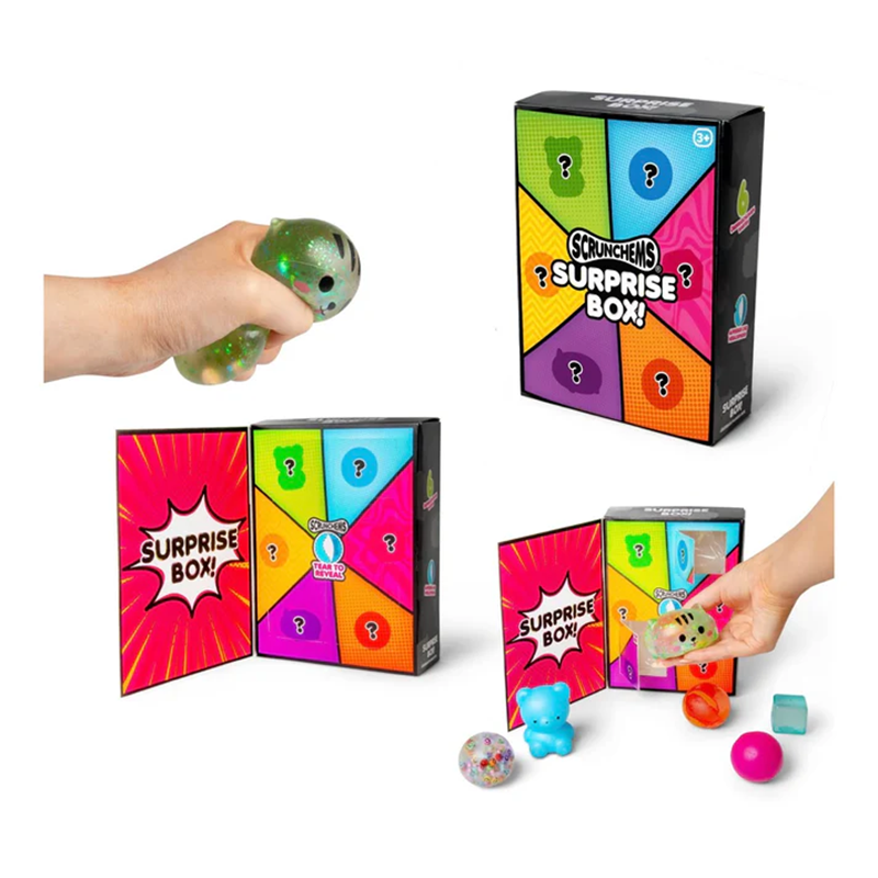 Scrunchems Surprise Box – 6 Compartment Sensory Squishy PREORDER DEC 5th