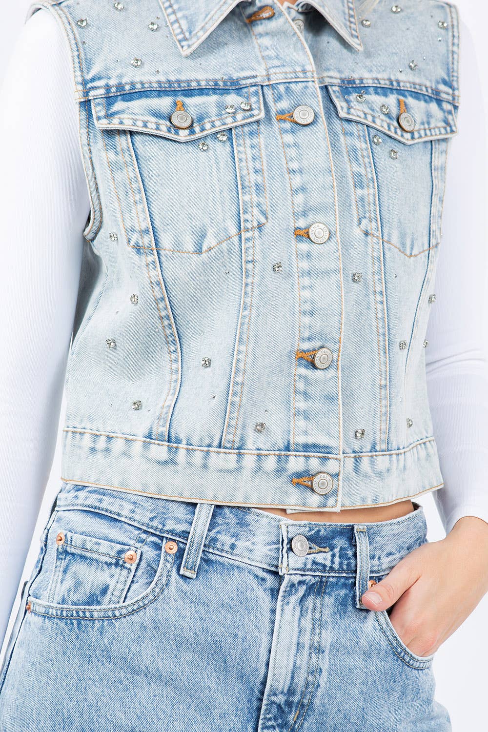 Iconic Denim Vest
