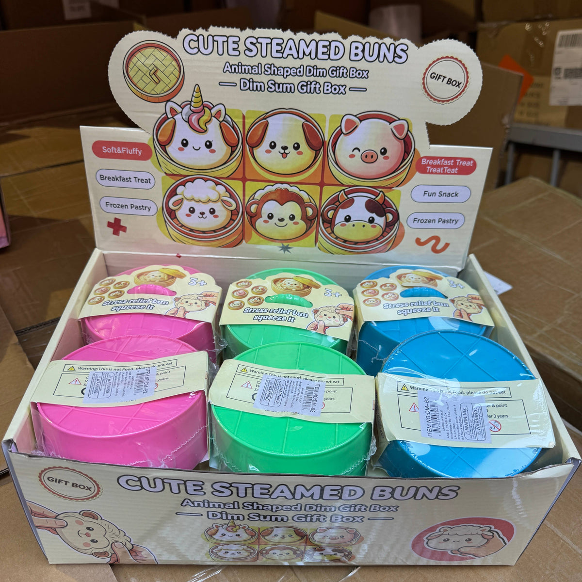 WRAPPED Assorted Animal Dumpling