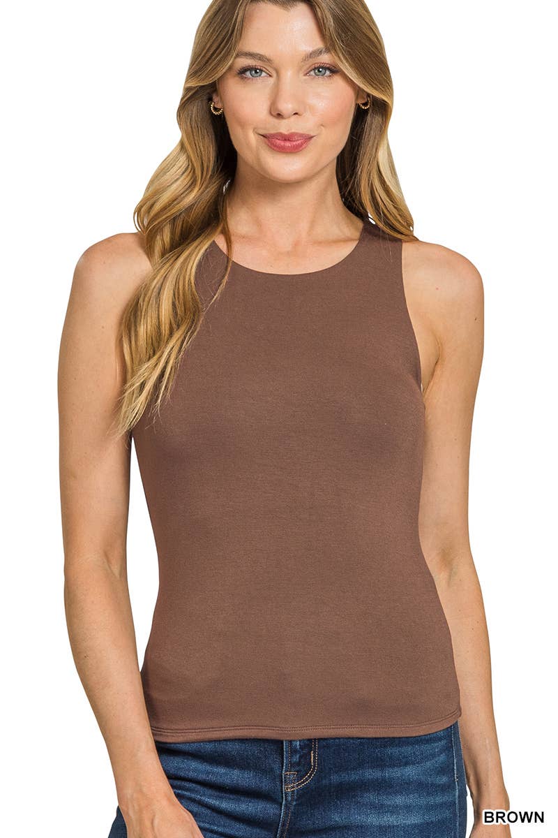 ', Premium Rayon Double Layered  Tank Top