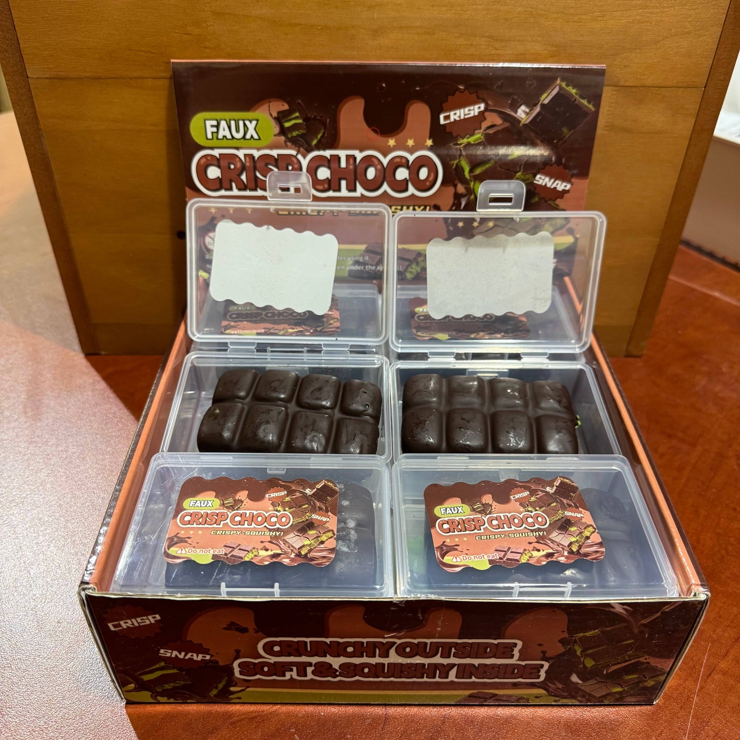 Crispy Crackling Mint Chocolate Squishy