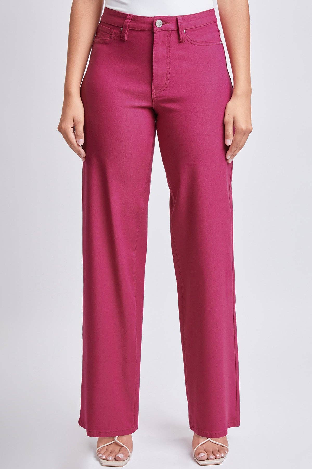 Hyperstretch High Rise Wide Leg