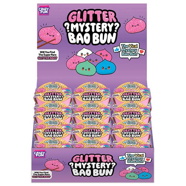 Crazy Fun Official RMS Mystery Glitter  Dumpling – Rare Case Squishies