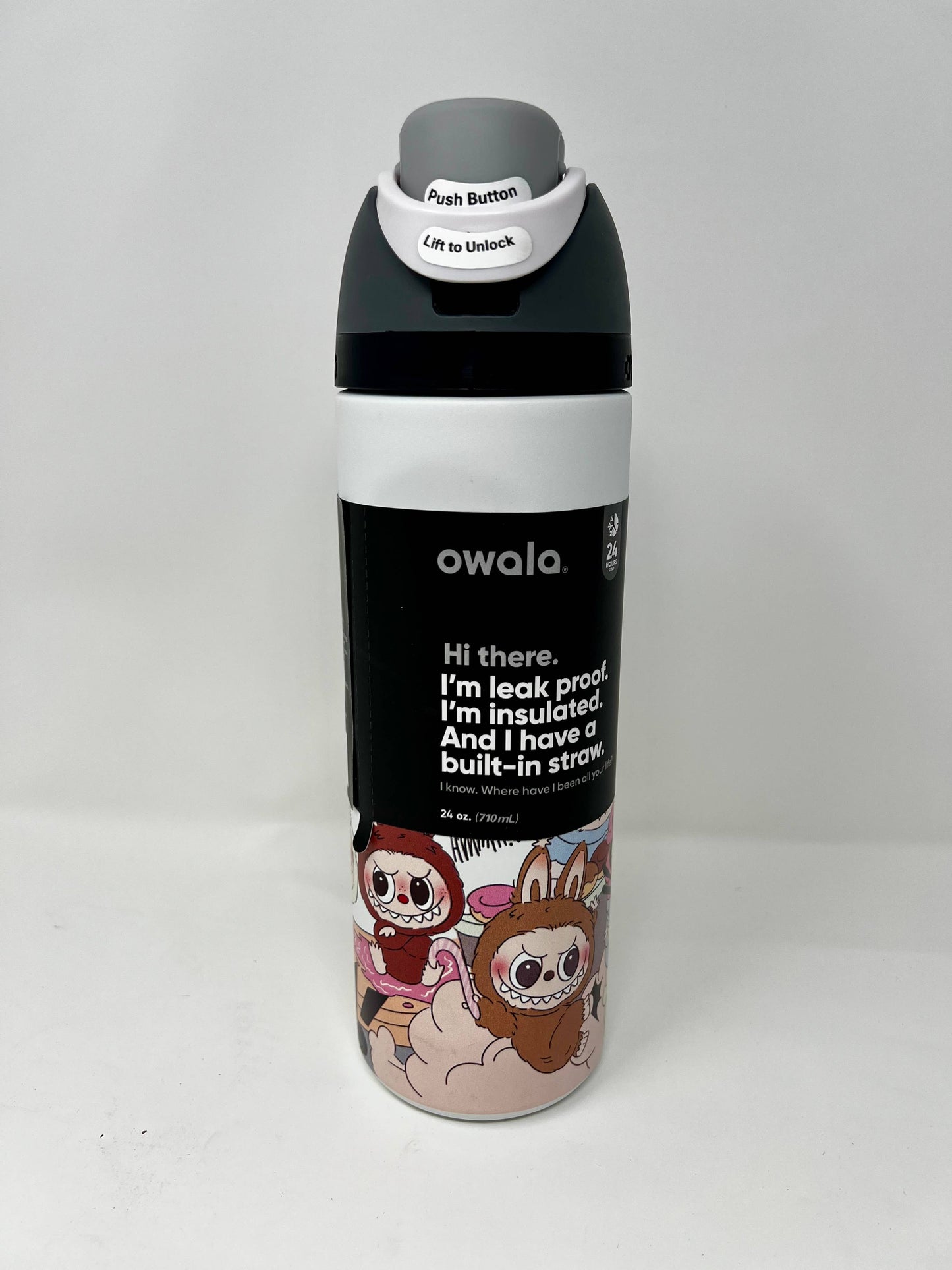 Monster Printed Owala Bottle