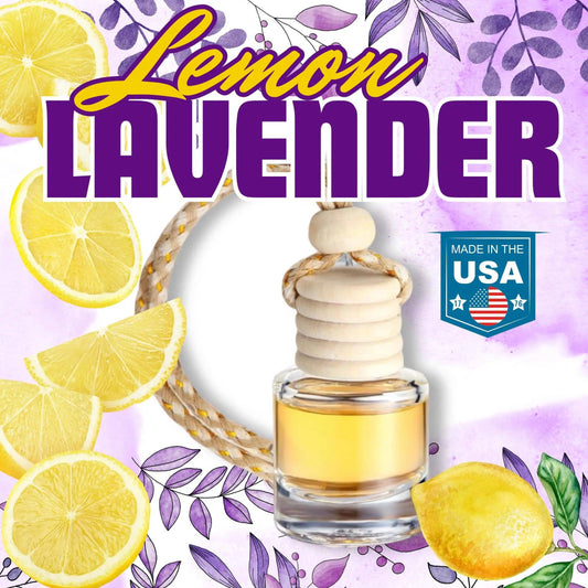 Lemon Lavender Car Home Fragrance Diffuser Air Freshener