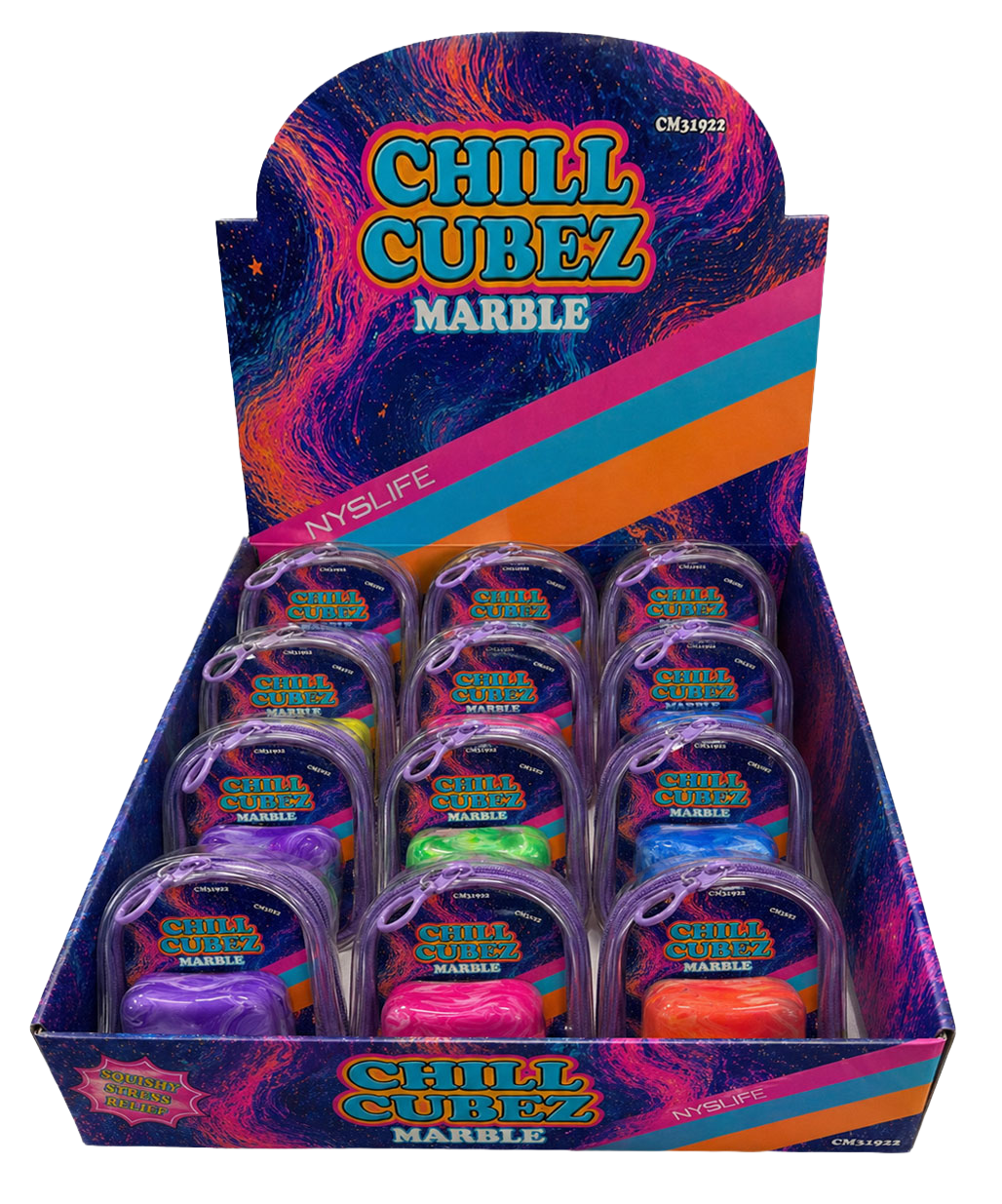 Marble Squishy and Case