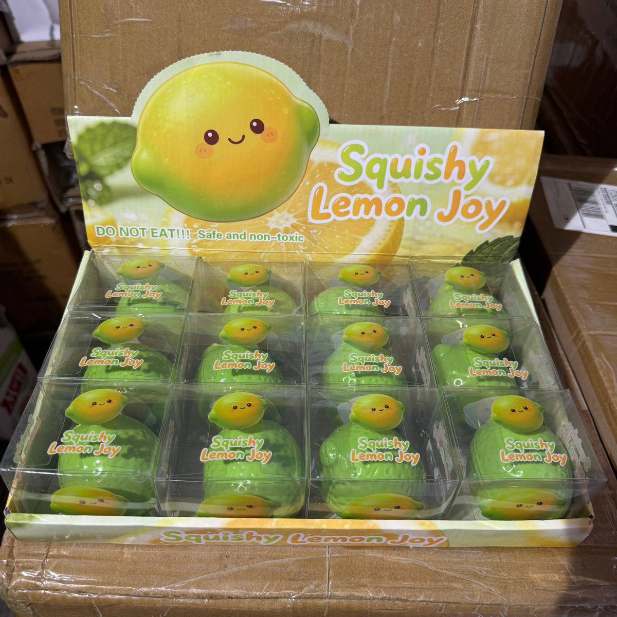 Crackling Crunchy Color Changing Lemon Squishy