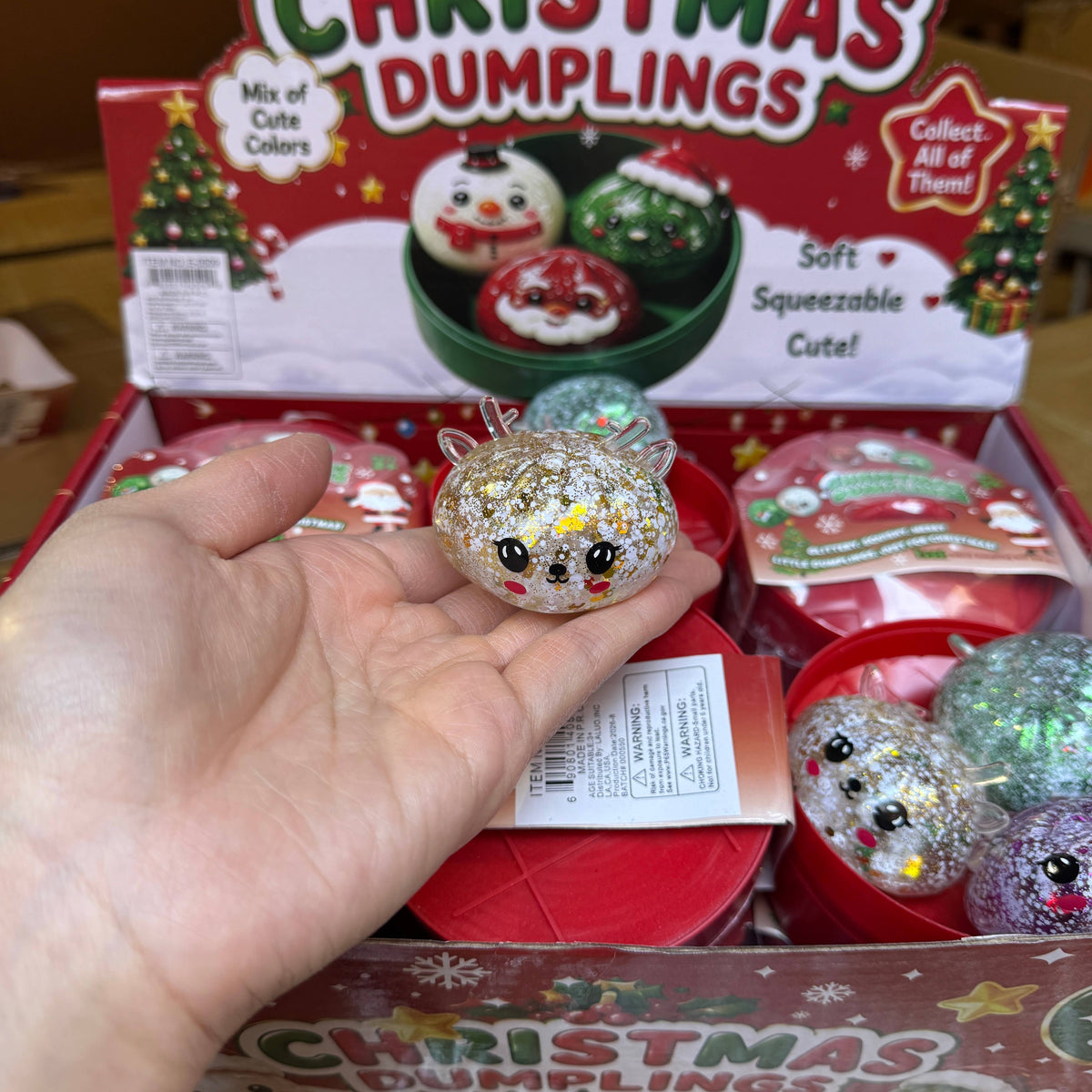 WRAPPED 3-in-1 Mini SS Reindeer Dumpling Oct 20th