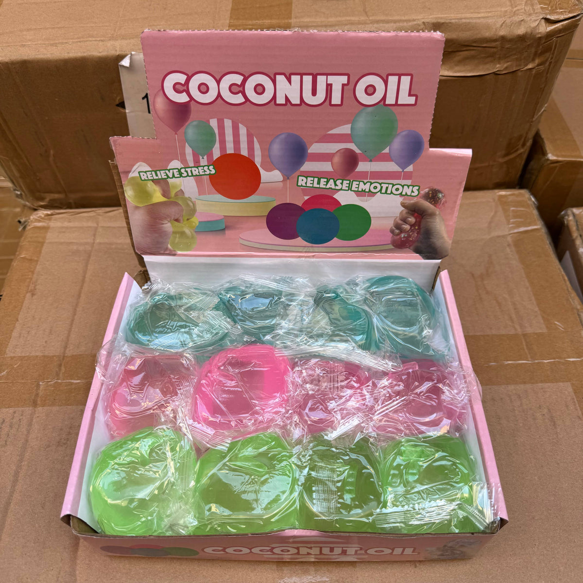 Coconut Oil Vaseline Colorful Apple Squishy