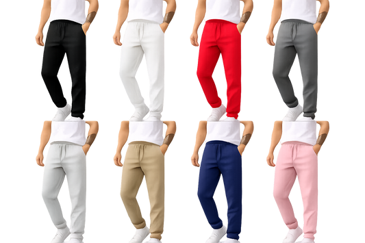 Unisex Soft Cotton-face Jogger Sweatpants