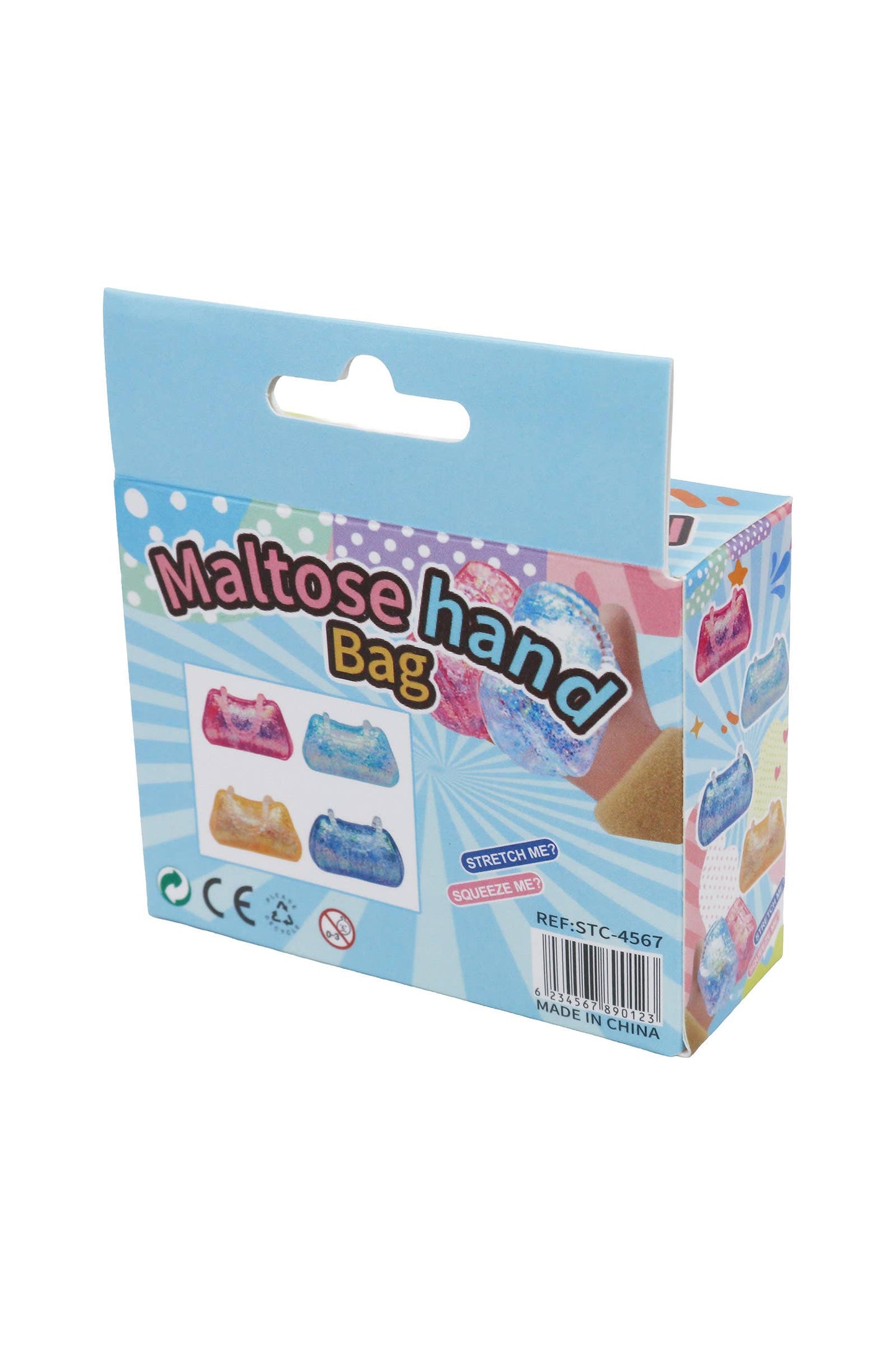 Handbag Purse Glitter Maltose Putty Slime Filled Squishy Toy EST Arrival Mid Aug