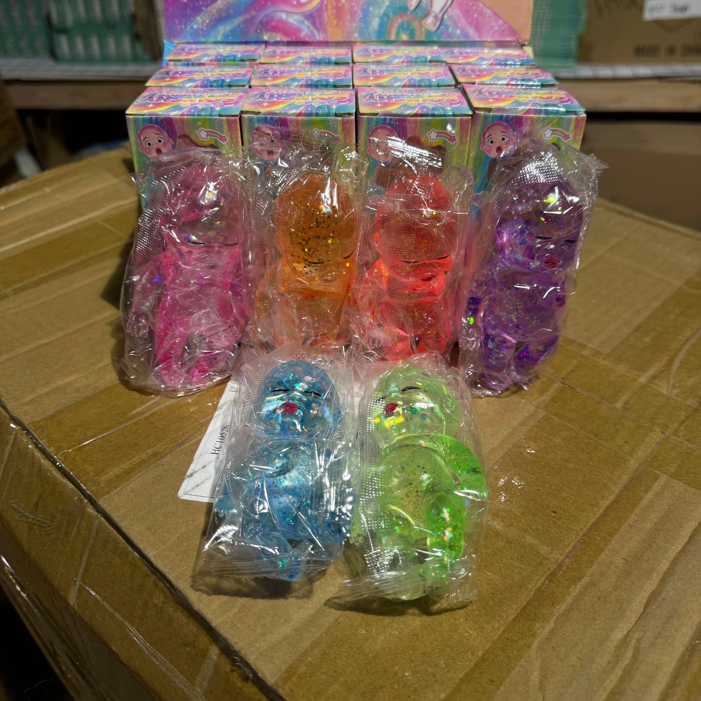 Sugar Squeeze Glitter Baby Squishy