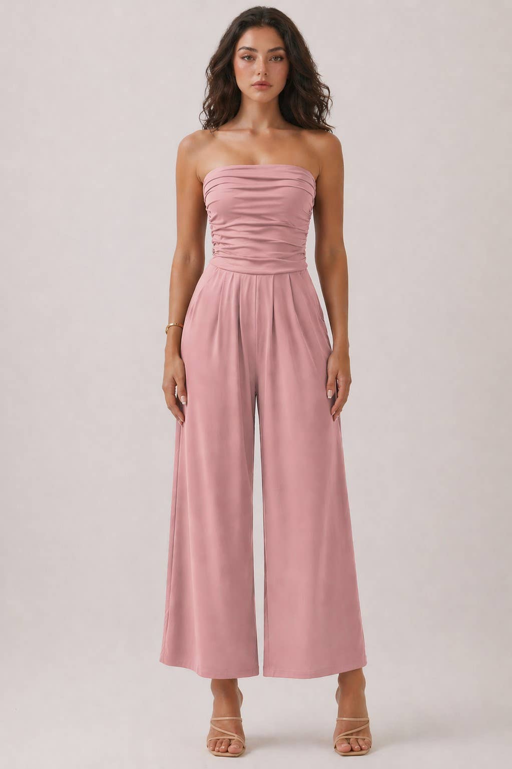 BEAUTY IN PALAZZO ROMPER