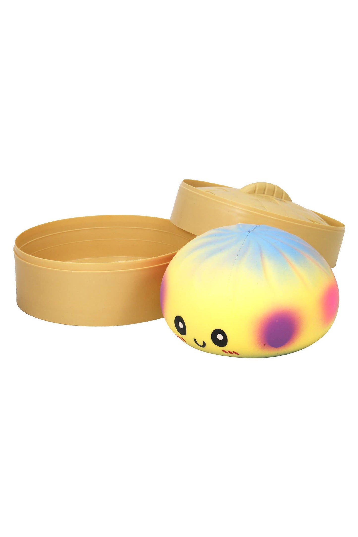 JUMBO Rainbow Ombre Dumpling Slime Filled Squishy - 6 Inch