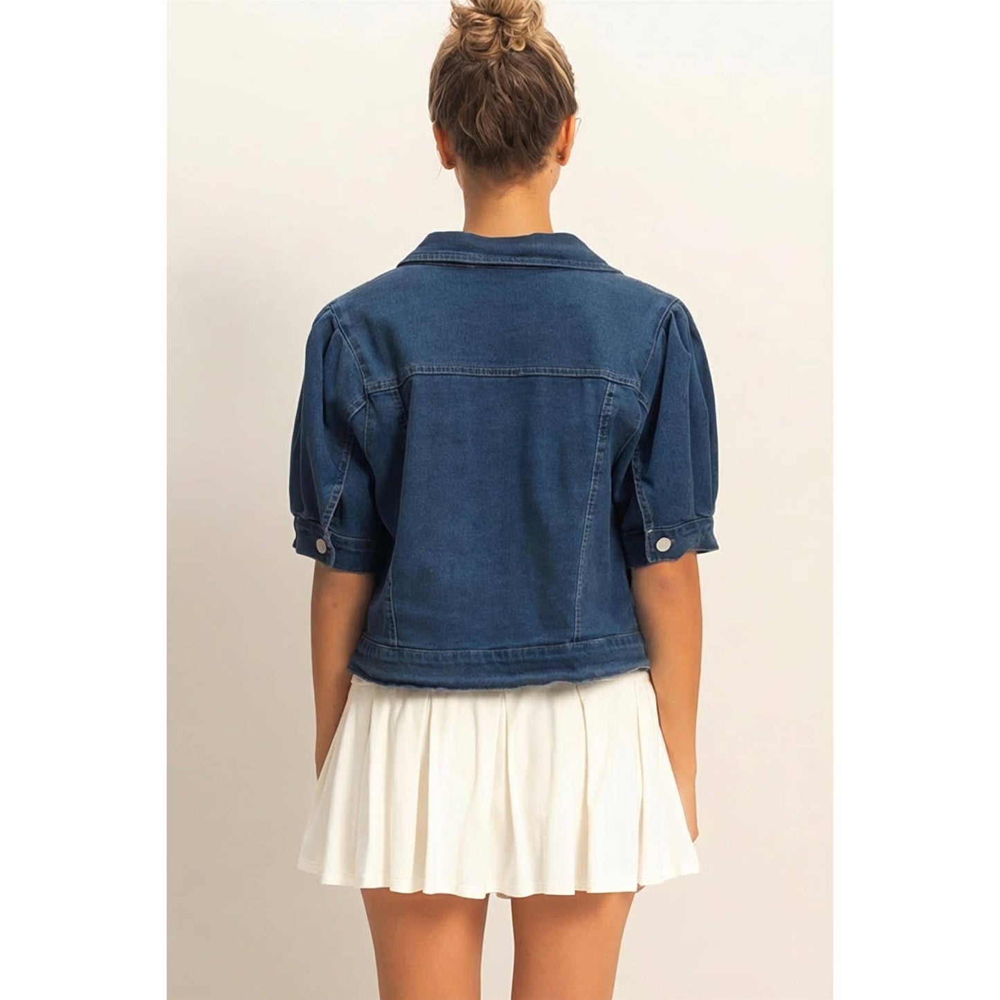 Lovely Washed Denim Jacket