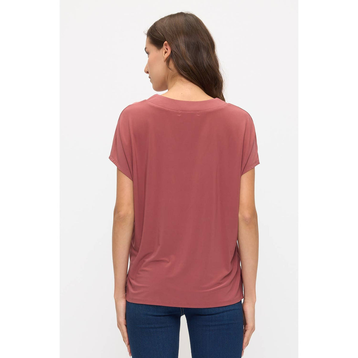 CASUAL DEEP V NECK DOLMAN