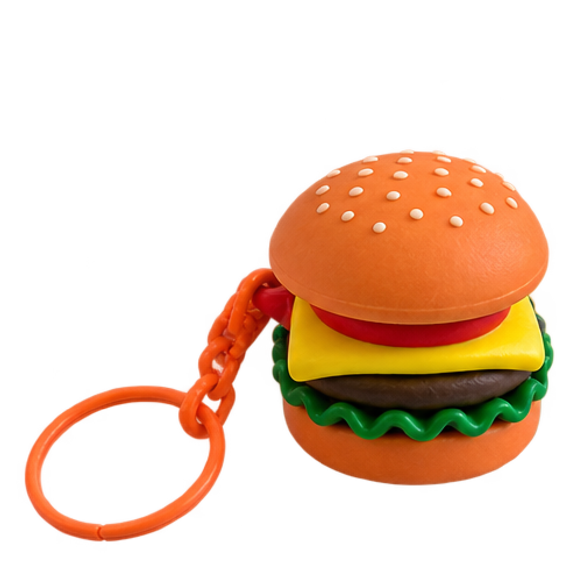 Click N' Clip Foods Fidget Clicker Keychain