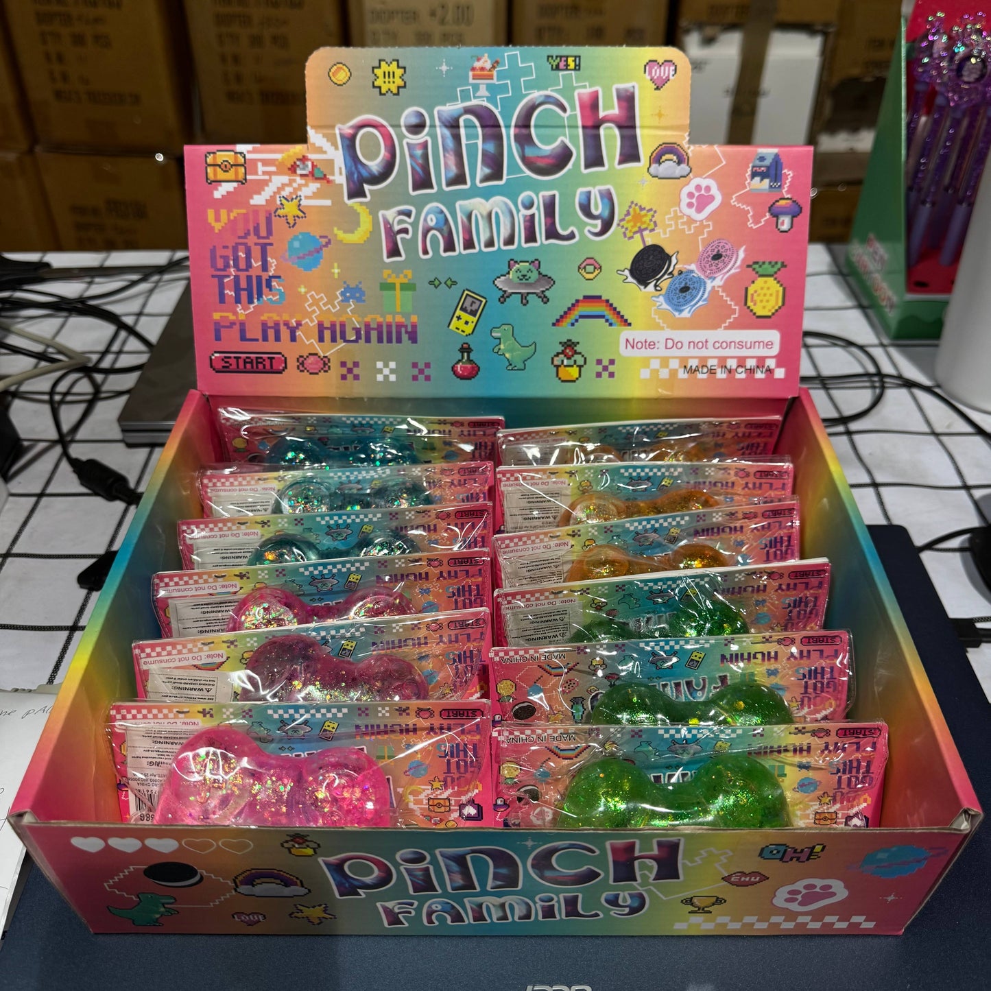 Sugar Squeeze Glitter Game Controller | A161