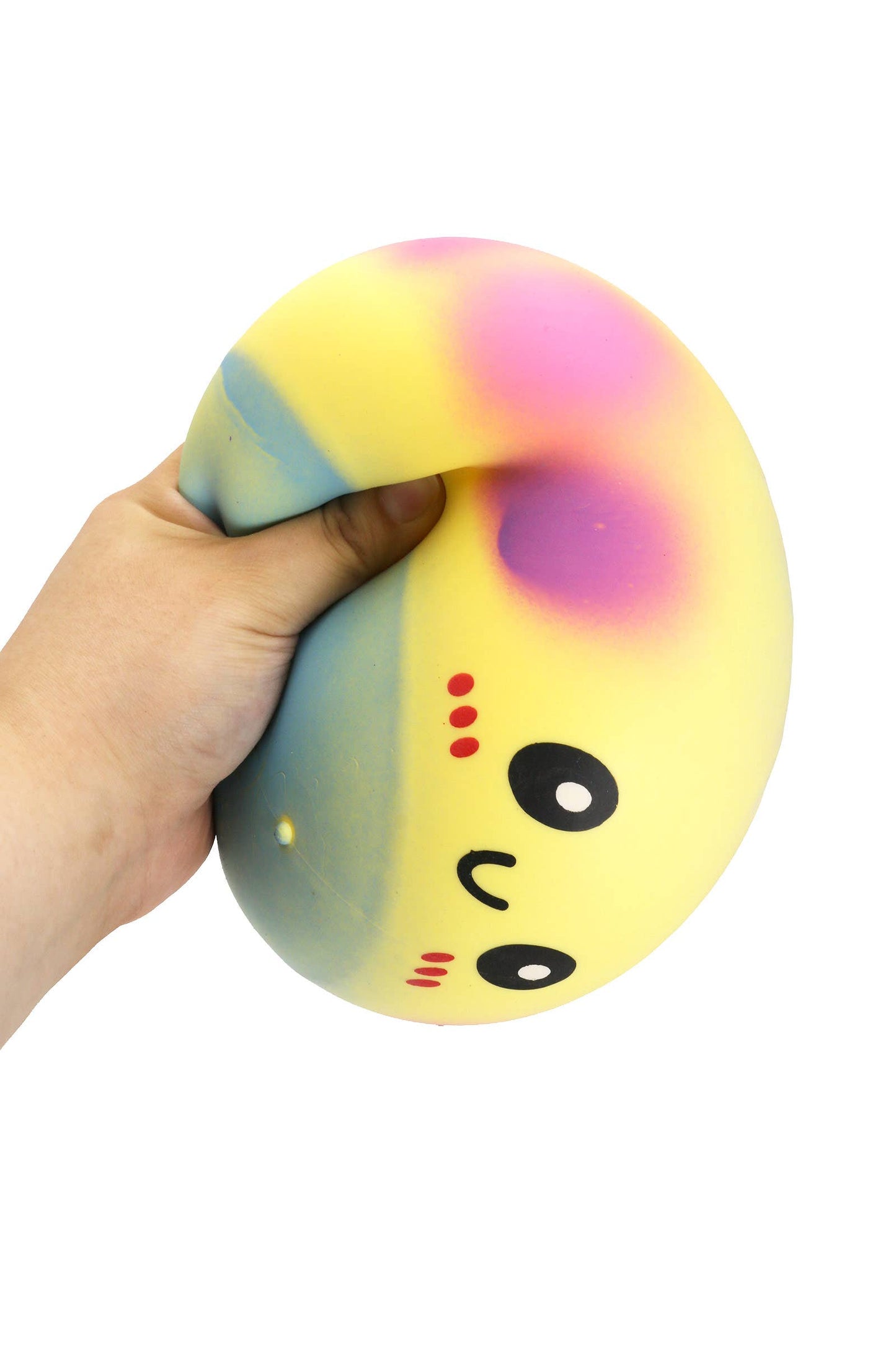 JUMBO Rainbow Ombre Dumpling Slime Filled Squishy - 6 Inch