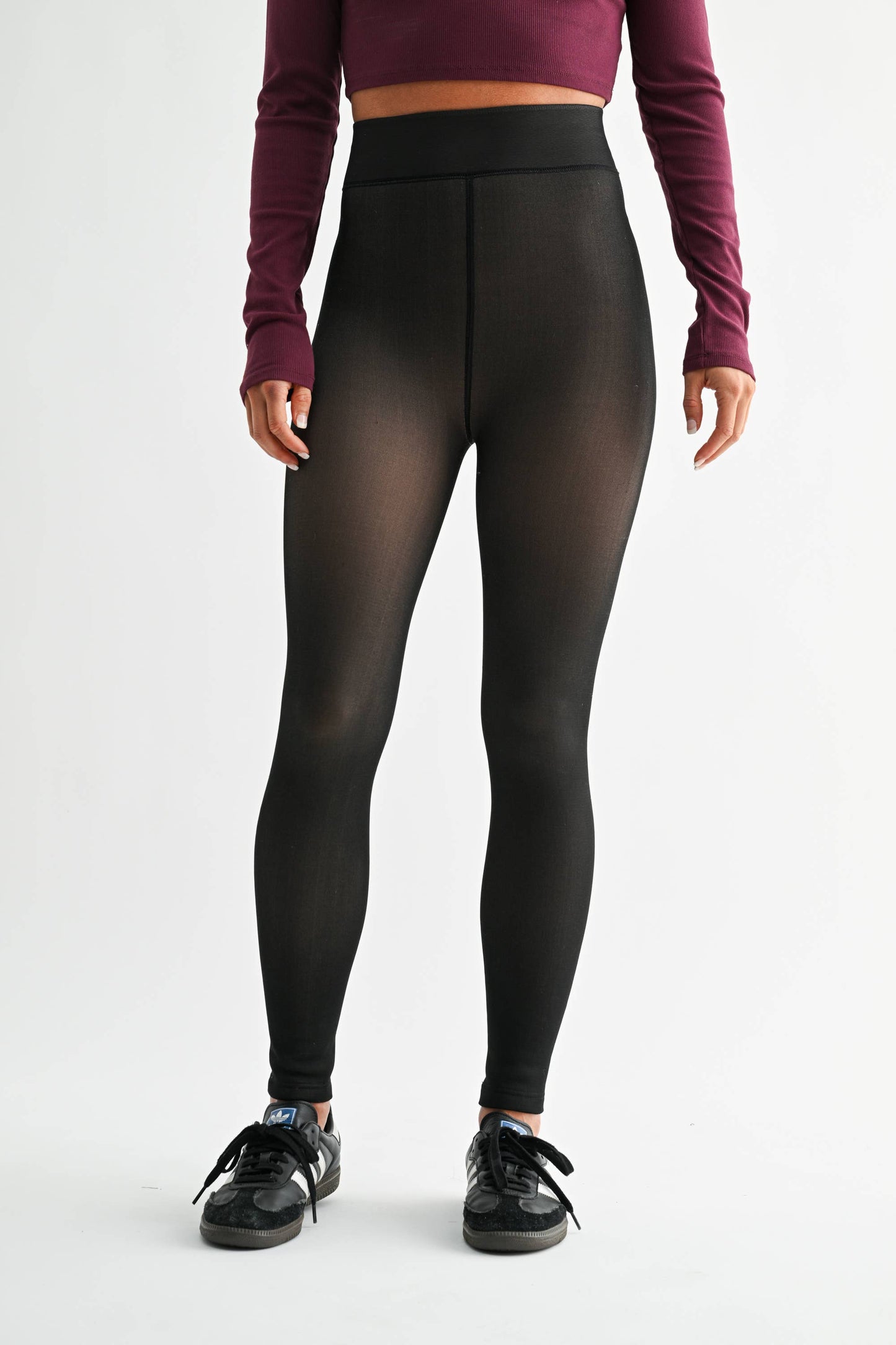 Fur Lined MonoB High-Waisted Tights