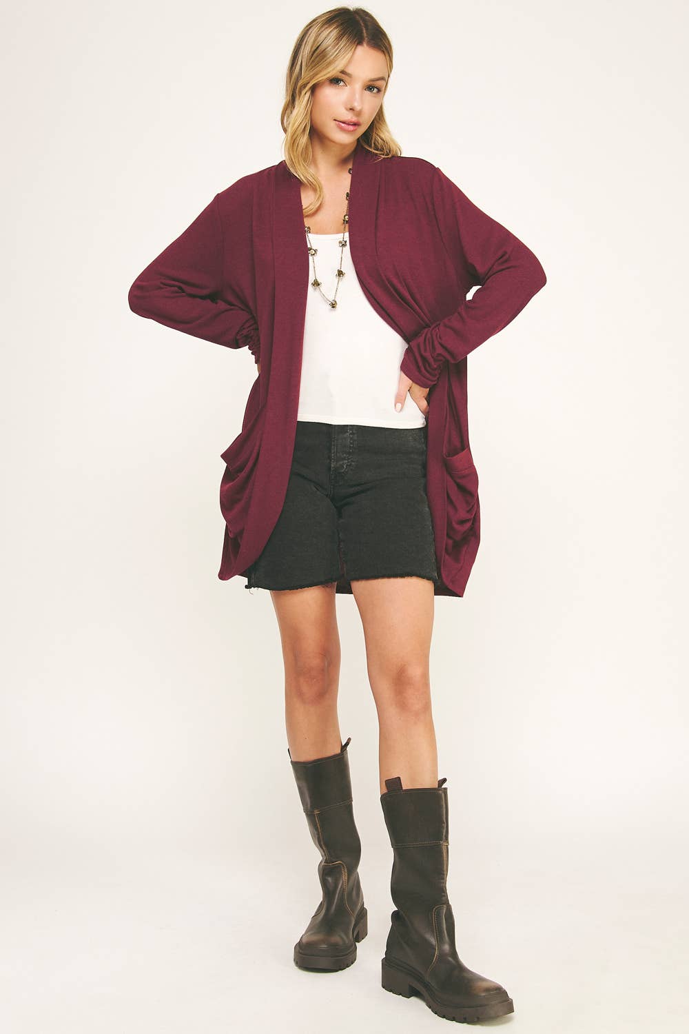 BURG IN LOVE FALL CARDIGAN