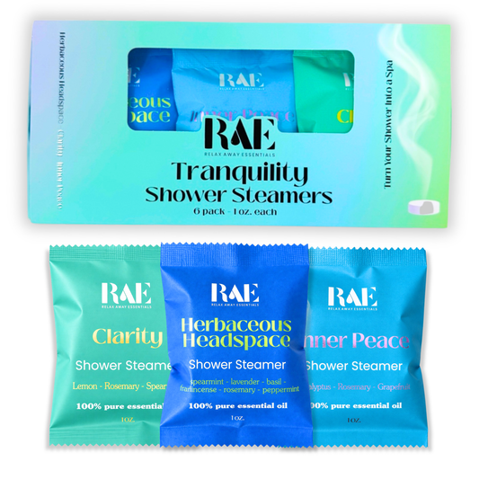 Tranquility Shower Steamers 6 Pack - Made in USA