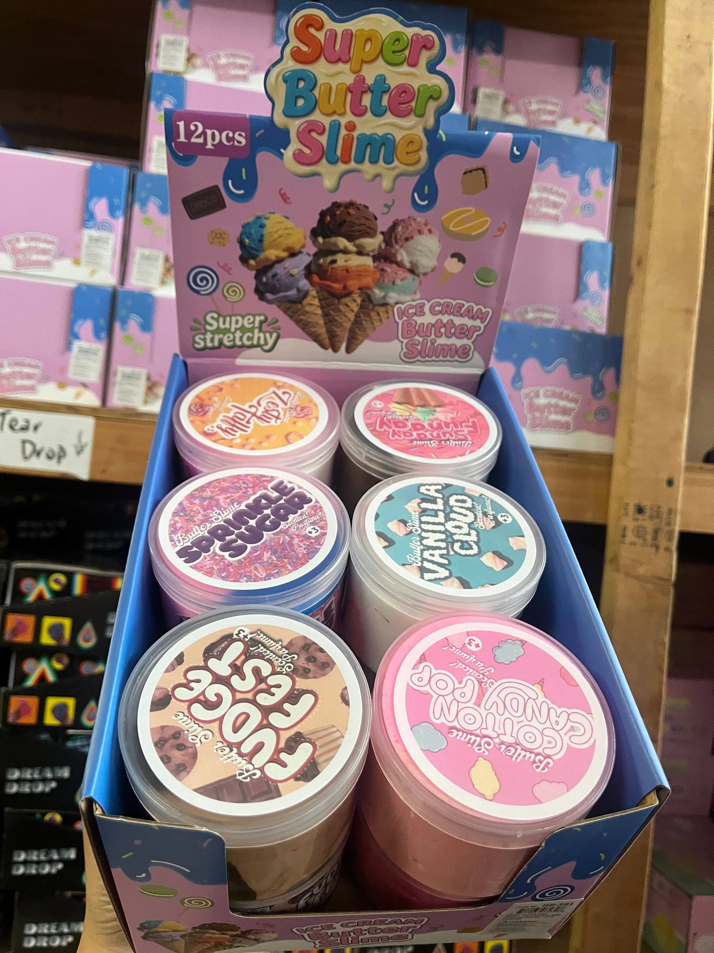 Ice Cream Scented Butter Squeeze Slime | A150