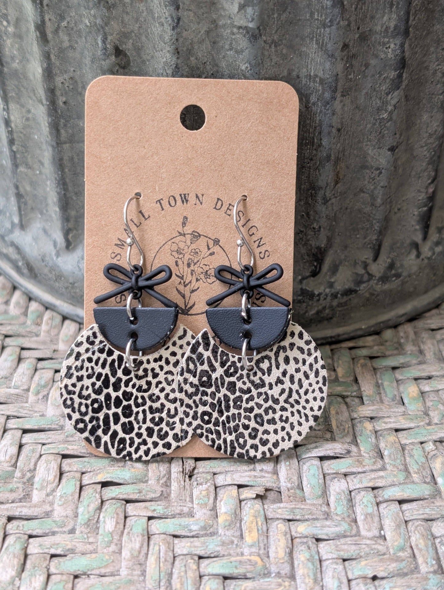Jungle Leopard Earrings