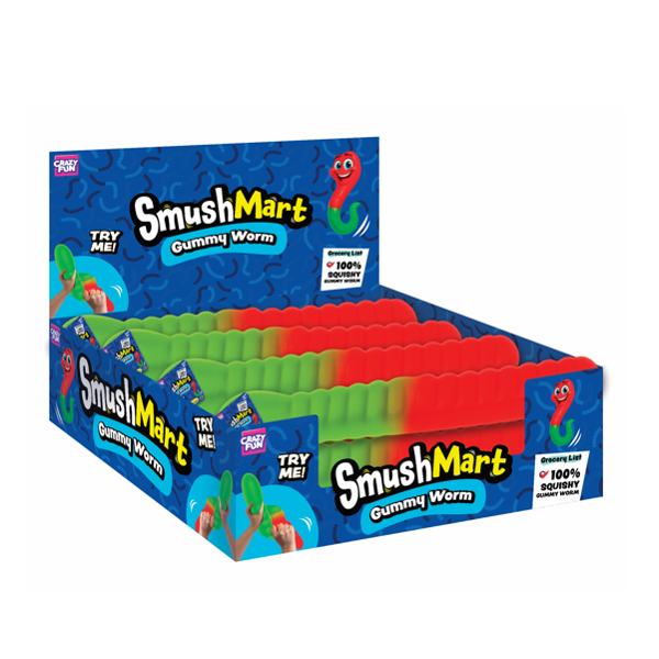 Pre Order Giant 15" Gummy Worm Squishy EST Arrival Oct 29th