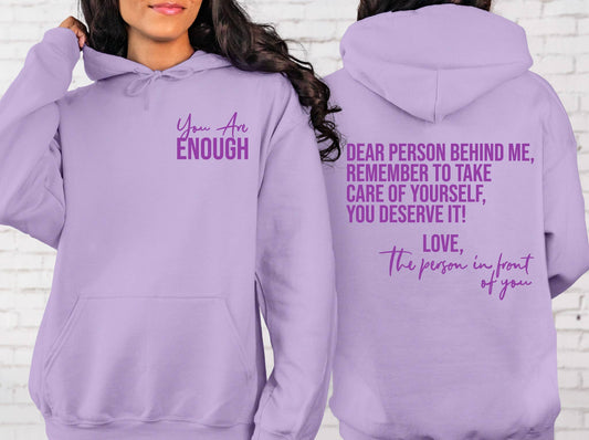 You Are Enough Hoodie