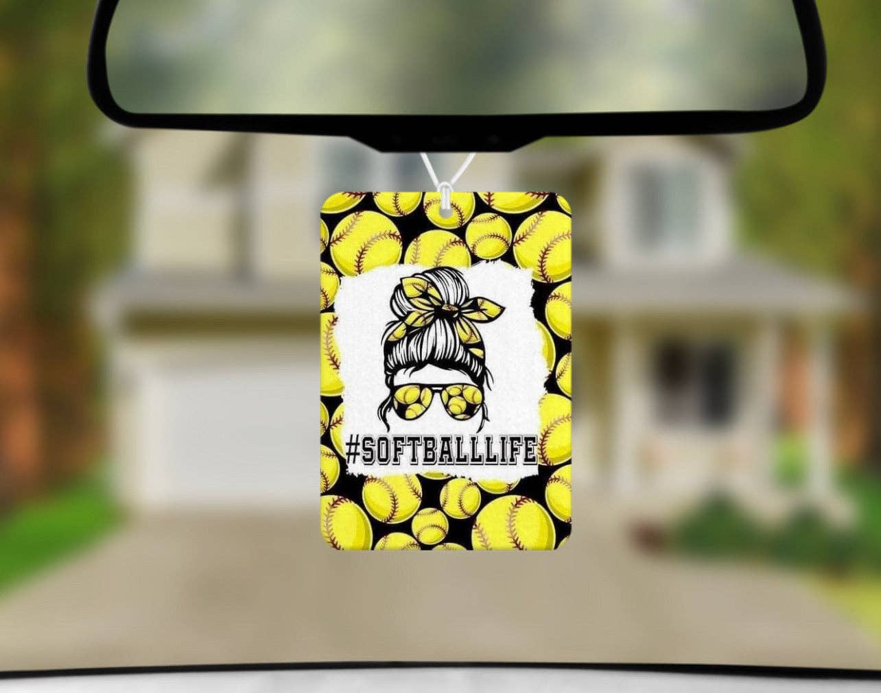 Car Freshener - Softball Life