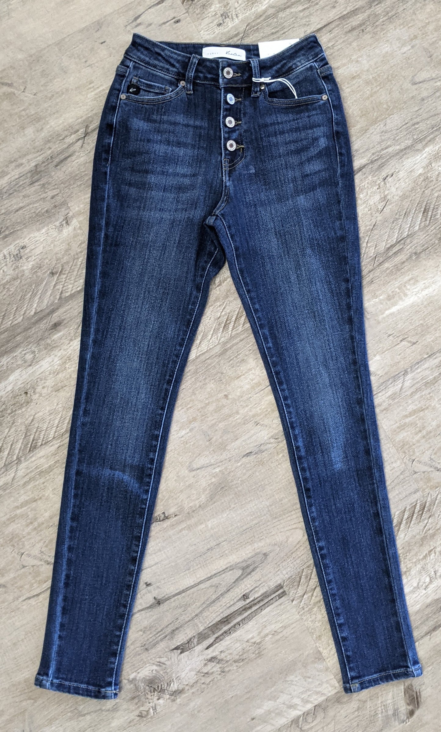 Kancan Buttons Skinny Jeans