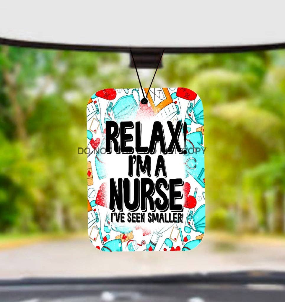 Nurse Car Air Freshener Lemon Lavender