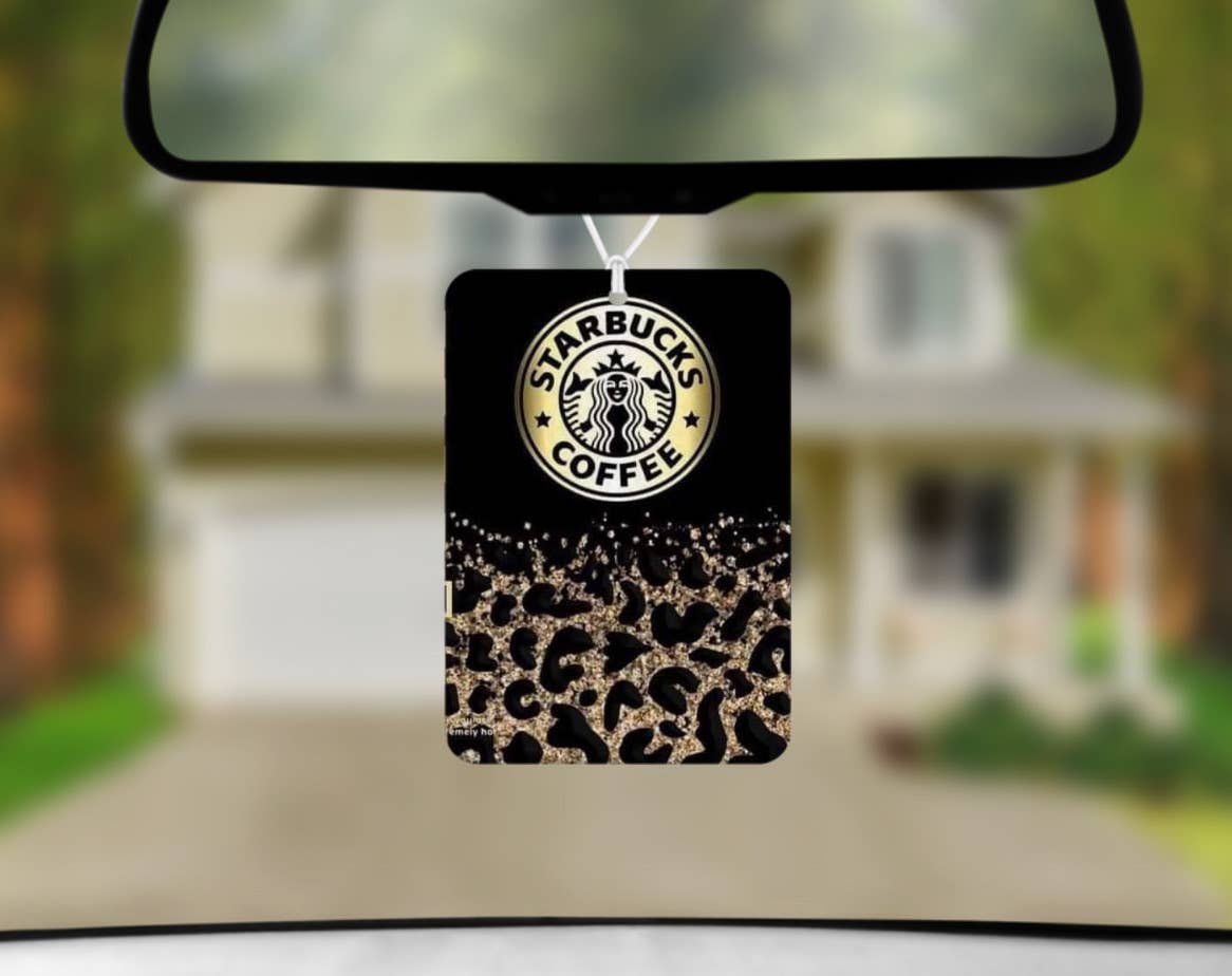 Car Freshener - Gold Starbs: Vanilla Cream