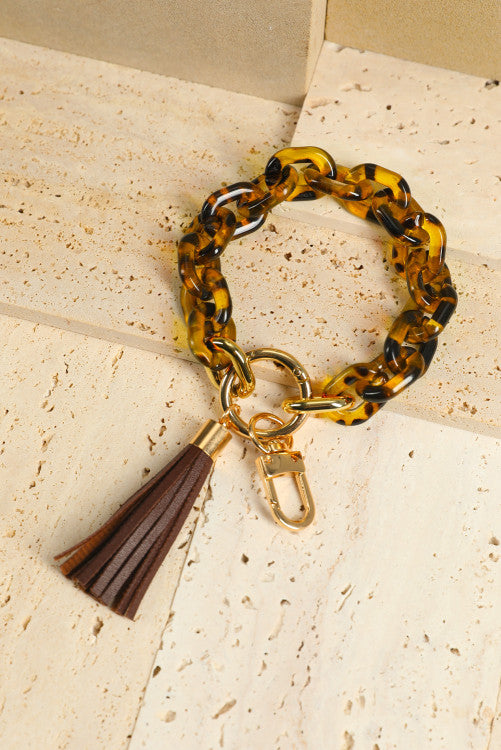 Leopard Keyring