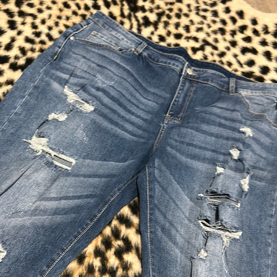 Curvy Jeans Rolled or Unrolled