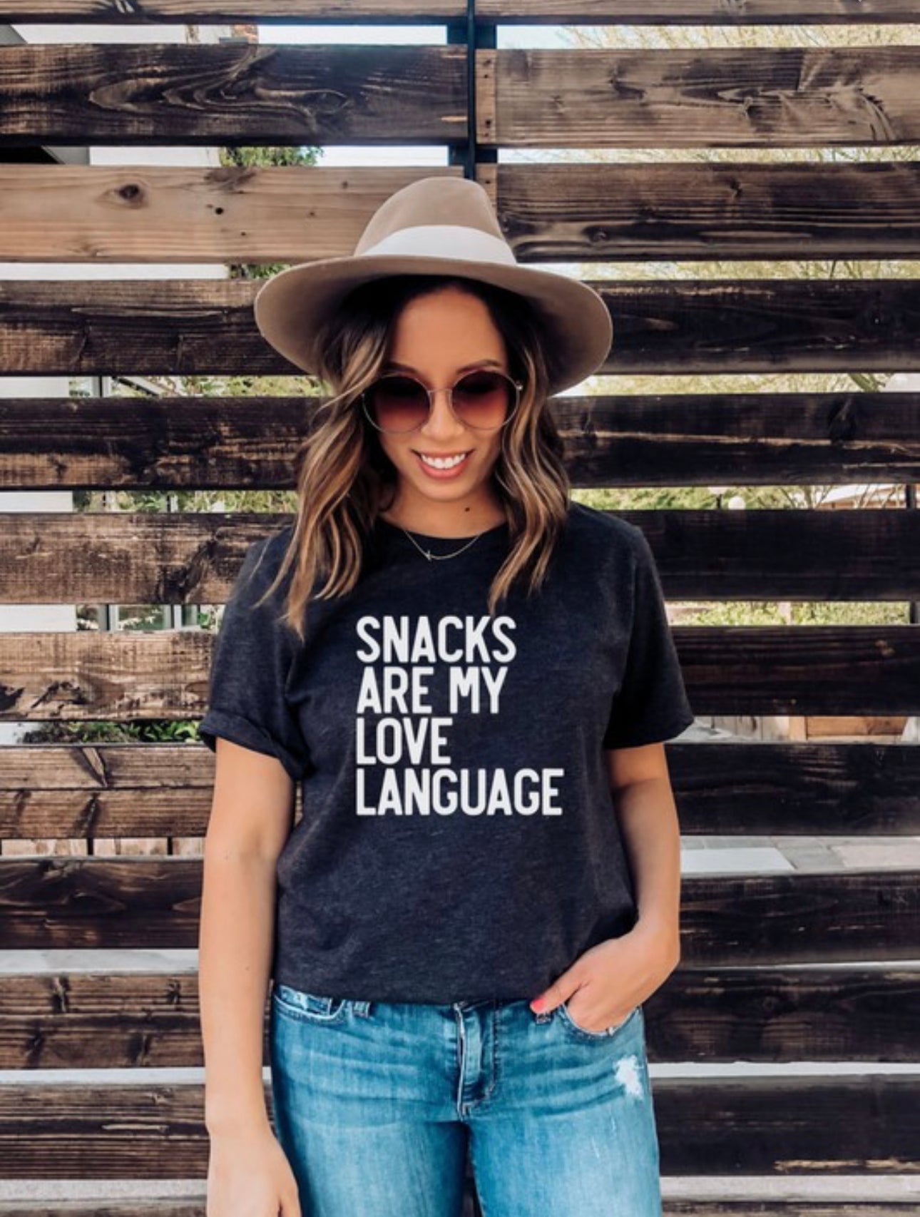 Snack language Tee